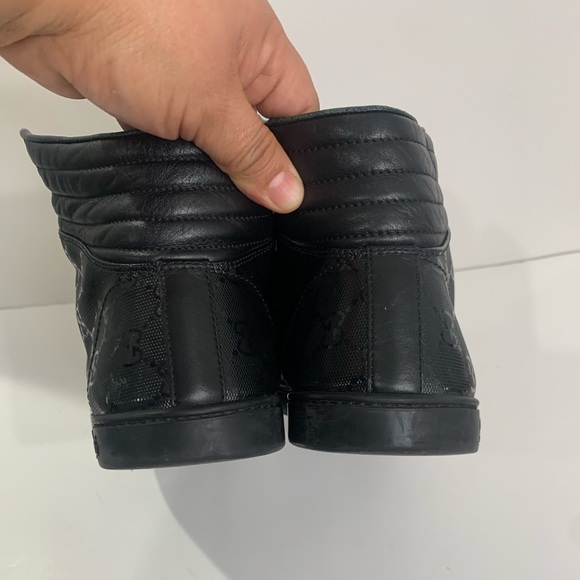 Black Gucci Hightop sneakers - Picture 8 of 15